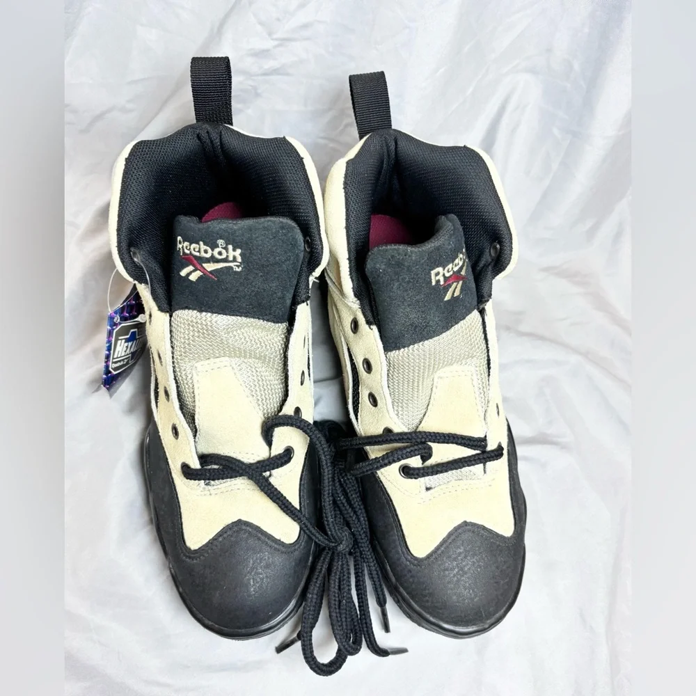 Vintage 90s‎ Reebok Hexalite hiking Boots Men’s Size 8 Beige Tan